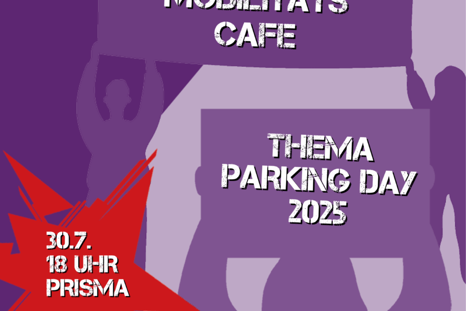 Mobilitätscafé mit dem Thema Park(ing) Day 2025