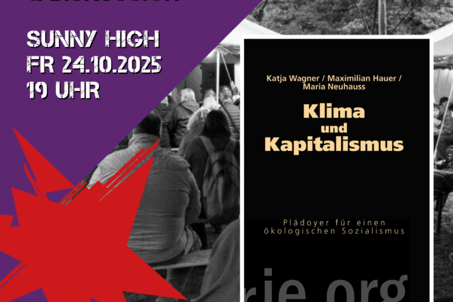Einladung zur Lesung „Klima und Kapitalismus“ am 24.10.2025