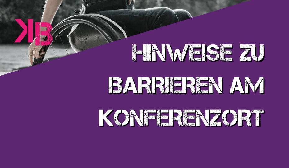 Unsere Hinweise zu Barrieren